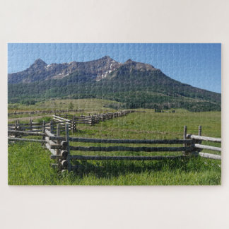 Sommerfarben aus der letzten Dollar-Straße Puzzle