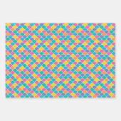 Sommerfarben Geschenkpapier Set (Vorderseite 3)