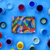 Sommerfarben Postkarte