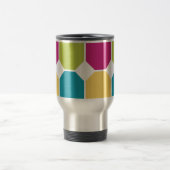 SOMMERFARBEN Quadrants OPTIONAL Monogram Reisebecher (Mittel)