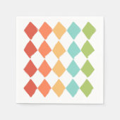 Sommerfarben Serviette (Vorderseite)