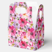 Sommerfarbenflora-Muster Geschenkschachtel (Geöffnet)