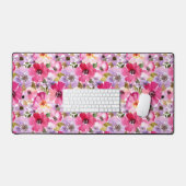 Sommerfarbenflora Schreibtischunterlage (Tastatur & Maus)