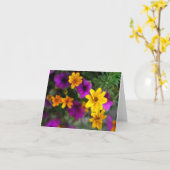 Sommerfarbenleere Mitteilungskarten (Gelbe Blume)