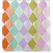 Sommerfarbenmuster Duschvorhang (Vorderseite)