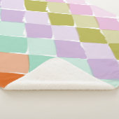 Sommerfarbenmuster Sherpadecke (3/4)