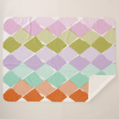 Sommerfarbenmuster Sherpadecke (Vorderseite (Horizontal))