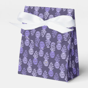 Sommerfarbige Ananas-Früchte-Blaumuster Geschenkschachtel