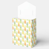 Sommerfarbige Ananas-Früchte-Multicolor-Muster Geschenkschachtel (Geöffnet)