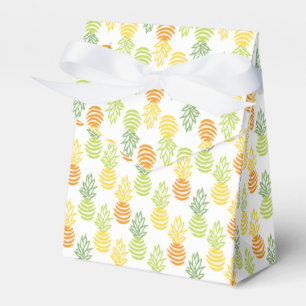 Sommerfarbige Ananas-Früchte-Multicolor-Muster Geschenkschachtel