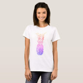 Sommerfarbige Ananas T-Shirt (Vorne ganz)