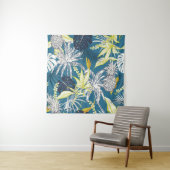 Sommerfarbige tropische Blätter und Obst Wandteppich (Beispiel)