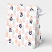 Sommerfarbiges Ananas-Fruchtmuster Geschenkschachtel (Rückseite)