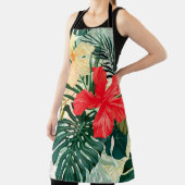 Sommerfarbiges hawaiianisches nahtloses Muster mit Schürze (InSitu)