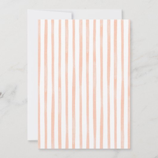 Sommerfarbiges italienisches Probe-Dinner Einladung (Rückseite)