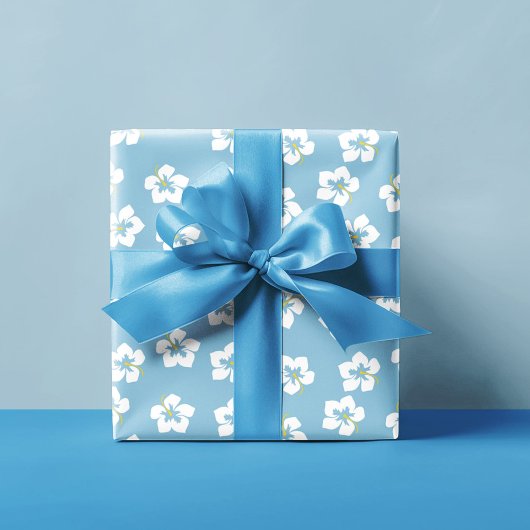 Sommerfarbiges tropisches Muster Geschenkpapier Set