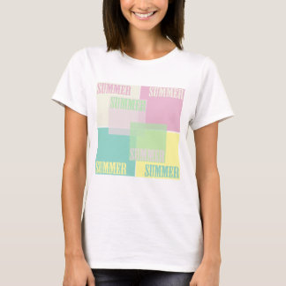 Sommerfarbt-shirt, Sommerfarbe t T-Shirt