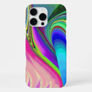 Sommerfeeling , Abstrakte 3D Regenbogenkunst iPhone 16 Pro Max Hülle