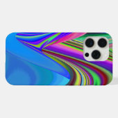 Sommerfeeling , Abstrakte 3D Regenbogenkunst iPhone Hülle (Rückseite (Horizontal))