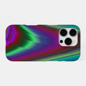 Sommerfeeling , Abstrakte 3D Regenbogenkunst iPhone Hülle (Rückseite (Horizontal))