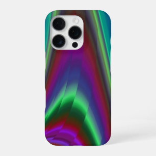Sommerfeeling , Abstrakte 3D Regenbogenkunst iPhone 16 Pro Hülle