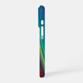 Sommerfeeling , Abstrakte 3D Regenbogenkunst iPhone Hülle (Linke Seite)