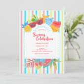 Sommerfeier Einladung (Stehend Vorderseite)