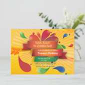 Sommerfeier Einladung (Stehend Vorderseite)