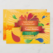 Sommerfeier Einladung (Vorne/Hinten)