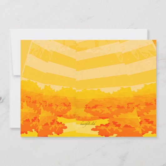 Sommerfeier Einladung (Rückseite)