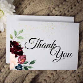 Sommerfeier Hochzeit Vielen Dank Flat Card Dankeskarte