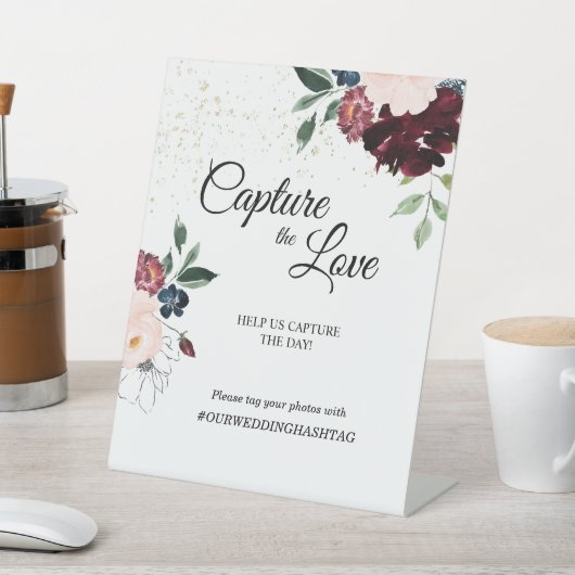 Sommerfeiern Hochzeit Capture the Liebe Sockelschild (In SItu)
