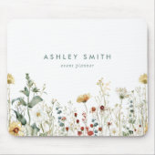 Sommerfeld der Wildblume Mousepad (Vorne)