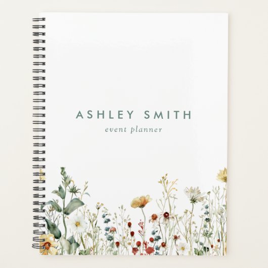 Sommerfeld der Wildblume Planer (Vorderseite)