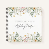 Sommerfeldbriefe für meine Tochter in der Wildblum Notizblock (Vorderseite)