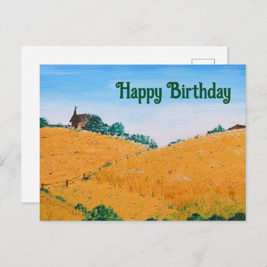 Sommerfelder Feiertagspostkarte (Vorne/Hinten)