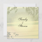 Sommerfeldern Hochzeitseinladungen Einladung (Rückseite)