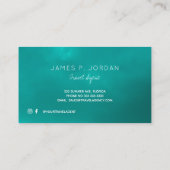 Sommerferien - Agent Visitenkarten Visitenkarte (Rückseite)