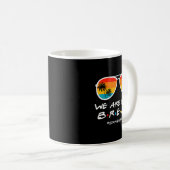 Sommerferien auf einer Pause Single letzter Schult Kaffeetasse (VorderseiteRechts)