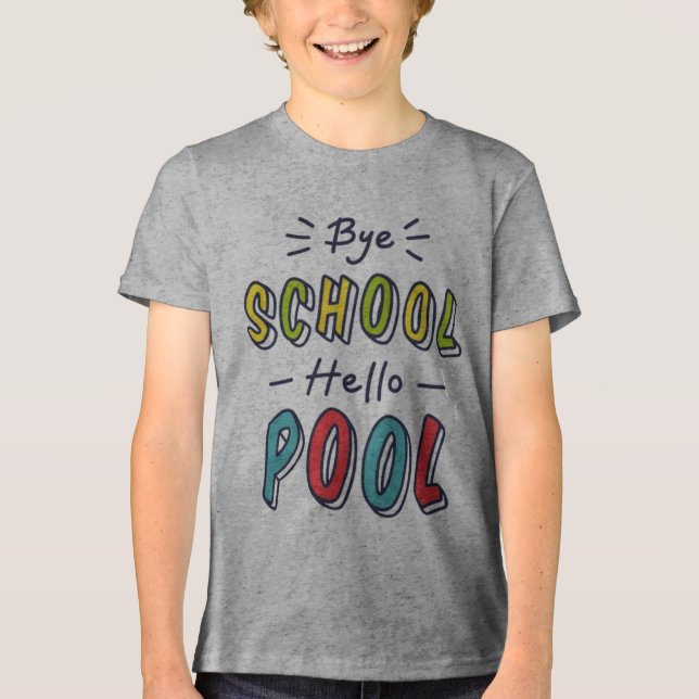 Sommerferien bereit Tee - Cool "Tschüss Schule Hal (Vorderseite)