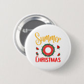 Sommerferien Button (Vorne & Hinten)