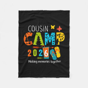 Sommerferien Cousin-Camp 2026 Erinnerungen schaffe Fleecedecke