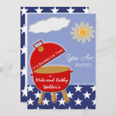 Sommerferien Einladung (Vorne/Hinten)