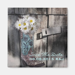 Sommerferien im Western Save the Date Magnet