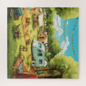 Sommerferien Puzzle (Horizontal)