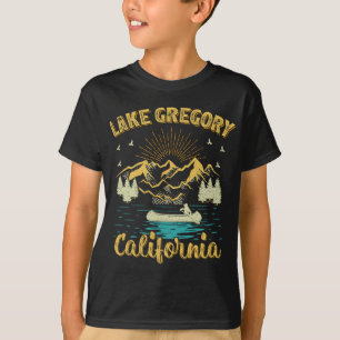 Sommerferien Retro Berg Kalifornien Gregory T-Shirt