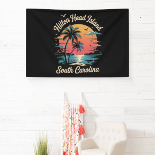 Sommerferien Retro South Carolina Banner