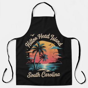 Sommerferien Retro South Carolina Schürze