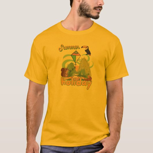 SOMMERFERIEN T-Shirt (Vorderseite)