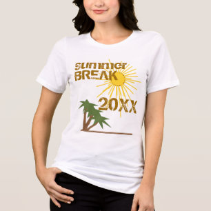 Sommerferien Tri-Blend Shirt